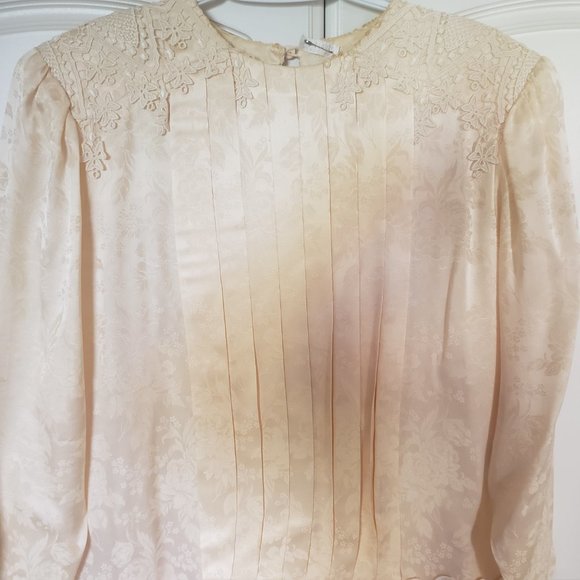 Silk Formal Dress  Size 8 - Picture 2 of 4